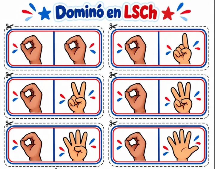 Dominó en LSCh — fichas