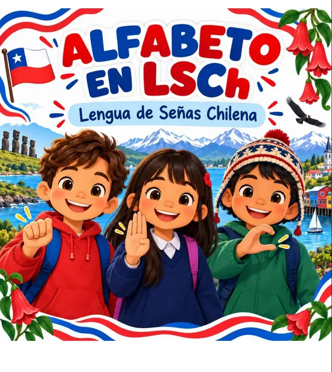 Alfabeto de pared en LSCh — imagen 1